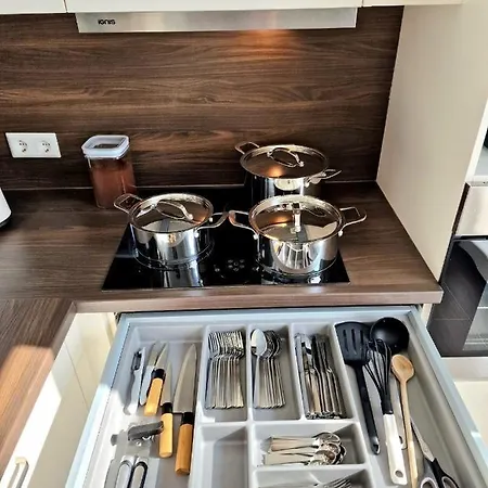 Ecocube - Balkon, 2zimmer, Waschmaschine, Gaestewc, Backofen * 林根