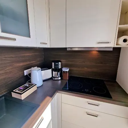 Appartement Ecocube - Balkon, 2zimmer, Waschmaschine, Gaestewc, Backofen Lingen